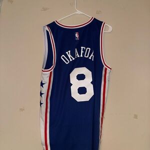 Sixers Jahlil Okafor jersey